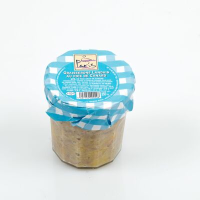 Graisserons Landais De Canard Au Foie Gras - 250g