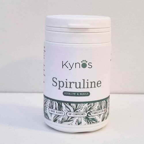 Spiruline - 60 comprimés naturels pour Chien