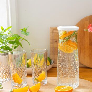 Le 1.Carafe en verre Vera 2L - Par LAV 4