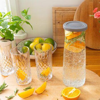 Le 1.Carafe en verre Vera 2L - Par LAV 12