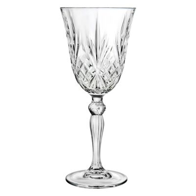 210ml Melodia White Wine Glass - By RCR Crystal