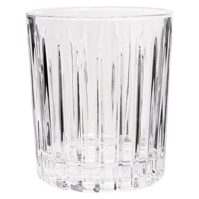 Vaso de whisky estriado de 310 ml - By Rink Drink