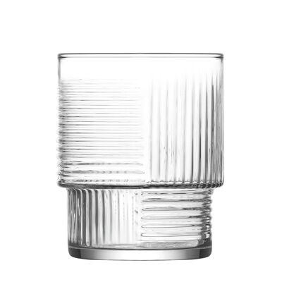 Vaso de whisky apilable Helen de 325 ml - Por LAV