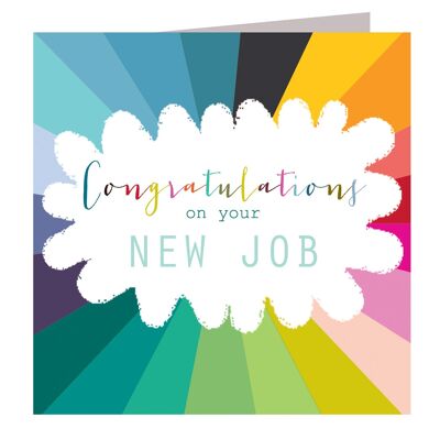 WO49 New Job Congratulations Card