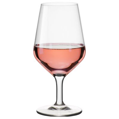 Verre à vin Electra à pied court de 430 ml - Par Bormioli Rocco