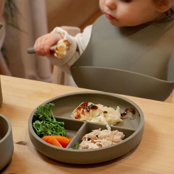 Plaque d'aspiration divisée en silicone pour bébé - Par Tiny Dining 9