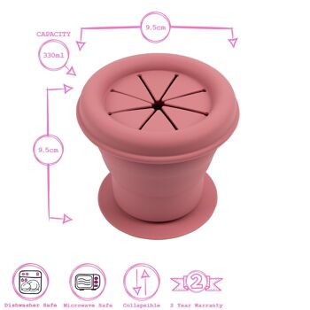 Pot à collation en silicone pour bébé - Par Tiny Dining 17