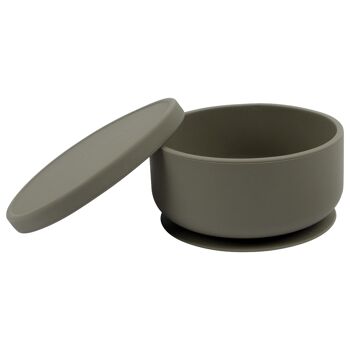 Bol à ventouse en silicone pour bébé avec couvercle - Par Tiny Dining 7