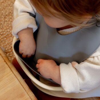 Bavoir de sevrage en silicone pour bébé - Par Tiny Dining 3