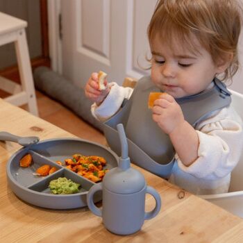 Bavoir de sevrage en silicone pour bébé - Par Tiny Dining 4