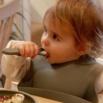 Bavoir de sevrage en silicone pour bébé - Par Tiny Dining 8