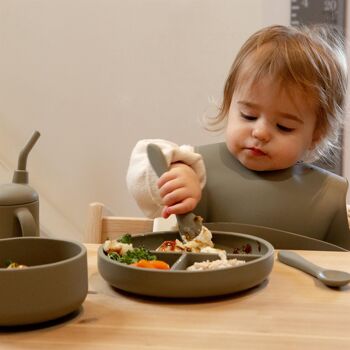 Bavoir de sevrage en silicone pour bébé - Par Tiny Dining 9
