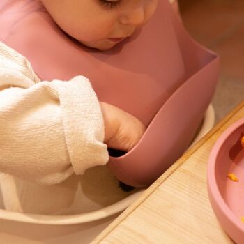 Bavoir de sevrage en silicone pour bébé - Par Tiny Dining 15