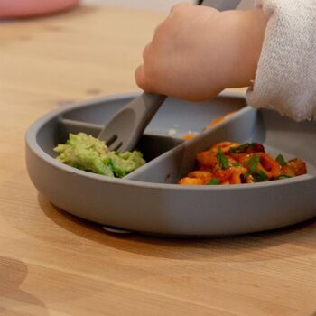 Fourchette de sevrage en silicone pour bébé - Par Tiny Dining 3