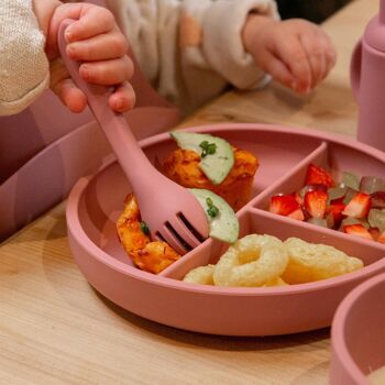 Fourchette de sevrage en silicone pour bébé - Par Tiny Dining 12