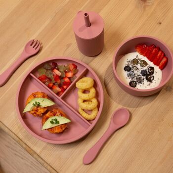 Fourchette de sevrage en silicone pour bébé - Par Tiny Dining 13