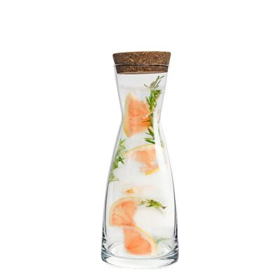 Jarra decantadora con jarra de agua de vidrio Bormioli Rocco Ypsilon con tapa - 285 ml
