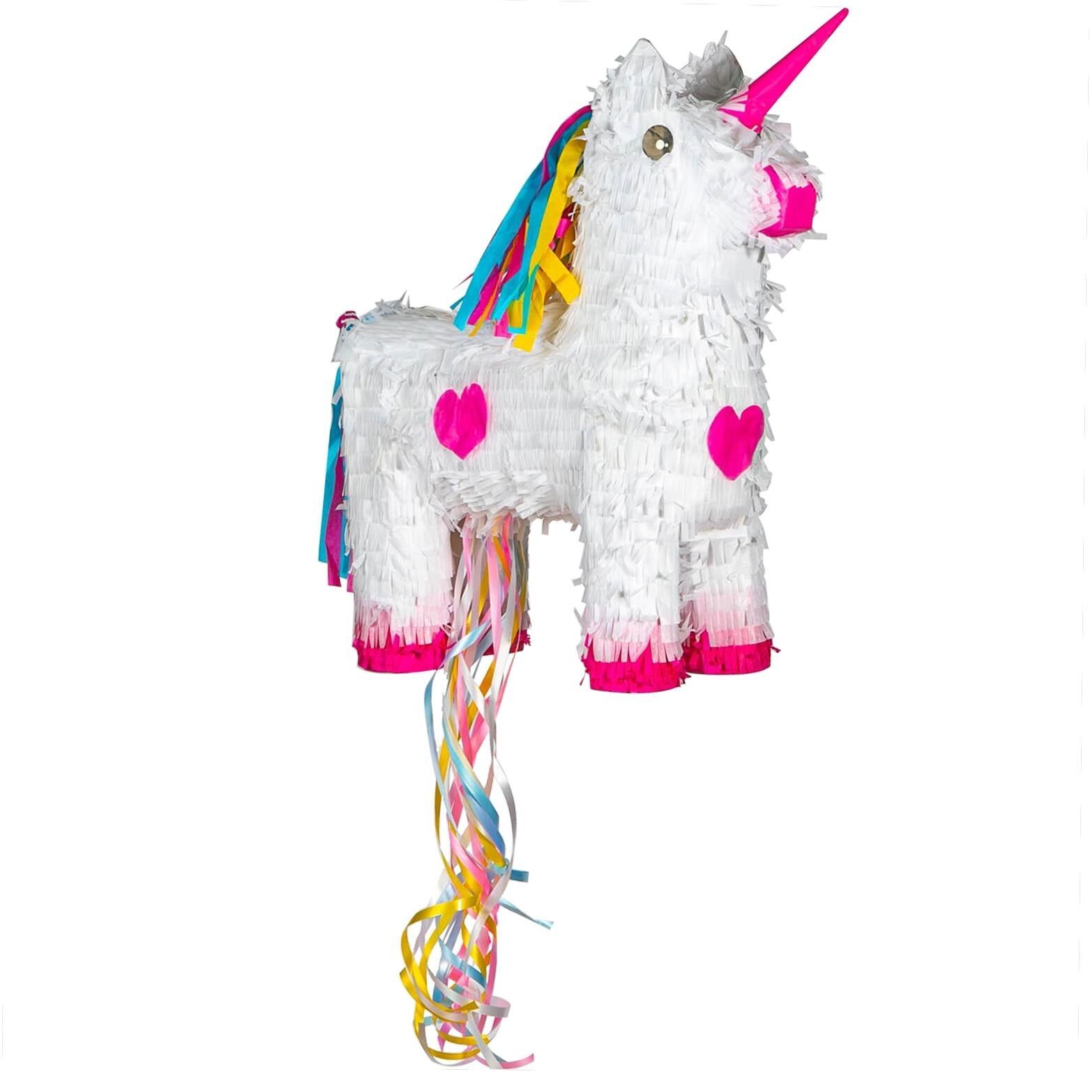 Fax Potato Unicorn Pull String Pinata