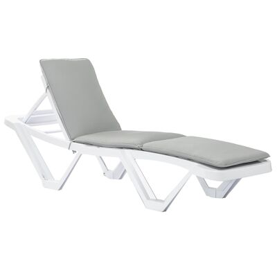 Harbour Housewares Master Sun Lounger Cushions - Grey