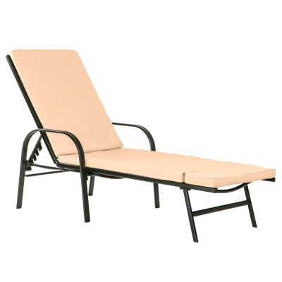 Coussin pour chaise longue Sussex de Harbour Housewares - Beige