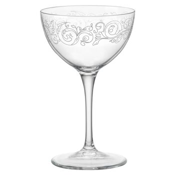 Verre à Martini Liberty 235 ml Bartender Novecento - Par Bormioli Rocco 1