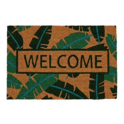 Nicola Spring Coir Door Mat - 60 x 40cm - Banana Leaf