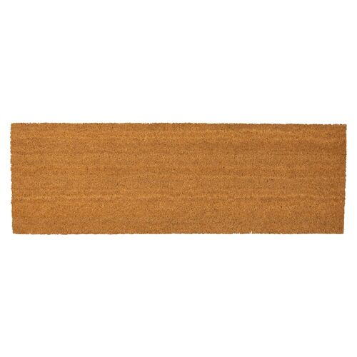 Nicola Spring Coir Double Door Mat - 120 x 40cm - Plain