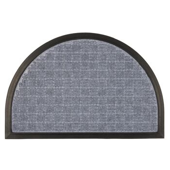 Nicola Spring Paillasson Robuste - 60 x 40 cm - Gris 1