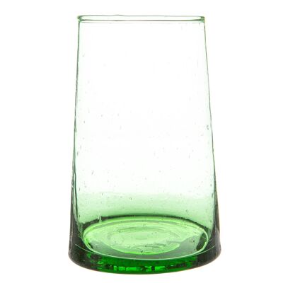 Vaso alto reciclado Nicola Spring Merzouga - 320 ml - Verde