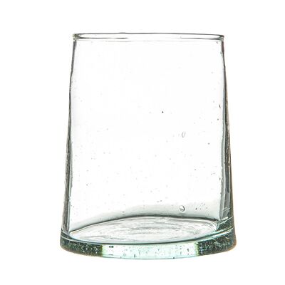 Bicchiere tumbler riciclato Nicola Spring Merzouga - 260 ml - Trasparente