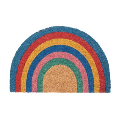 Nicola Spring Rutschfeste Fußmatte – 60 x 40 cm – Regenbogen 3