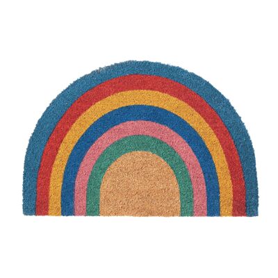 Nicola Spring Non-Slip Door Mat - 60 x 40cm - Rainbow 3