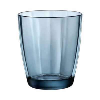 Pulsar Double Old Fashioned Glas – 390 ml – Blau – von Bormioli Rocco