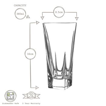Verre à whisky RCR Crystal Fusion - 380 ml 3