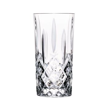 Verre à cocktail Highball en verre taillé RCR Crystal Orchestra - 396 ml 1