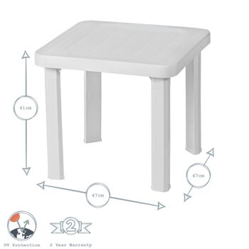 Table d'Appoint pour Chaise Longue Resol Andorra - Vert 4