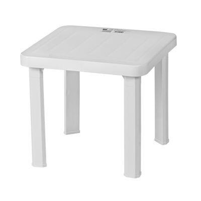 Resol Andorra Sun Lounger Side Table - White