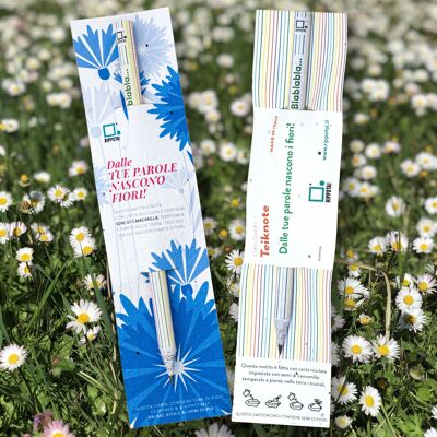 Kit 2 Pencils with chamomile seeds - Floral blisters