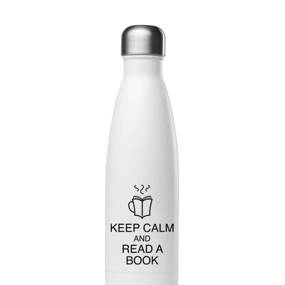 750 ML bottle Keep calm and write a book