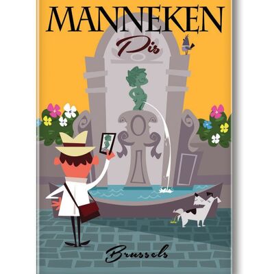 MANNEKEN PIS-MAGNET