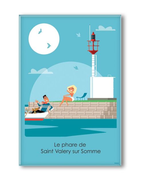 MAGNET PHARE DE SAINT-VALÉRY-SUR-SOMME