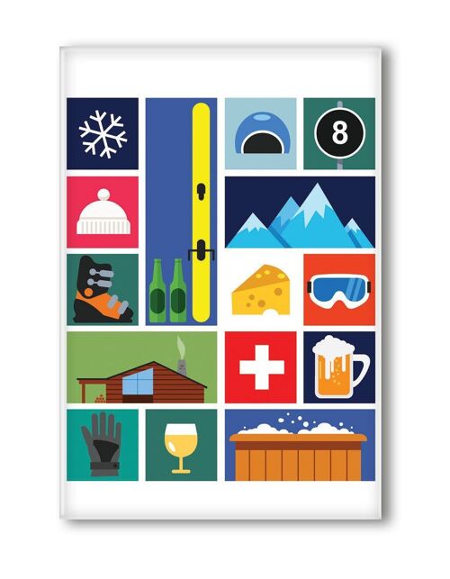 MAGNET SWISS ICONS