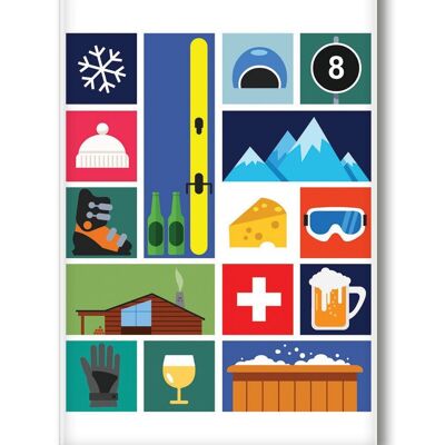 MAGNET SWISS ICONS