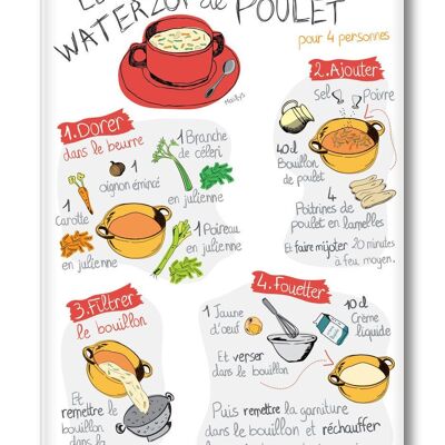 WATERZOÏ DE POULET MAGNET