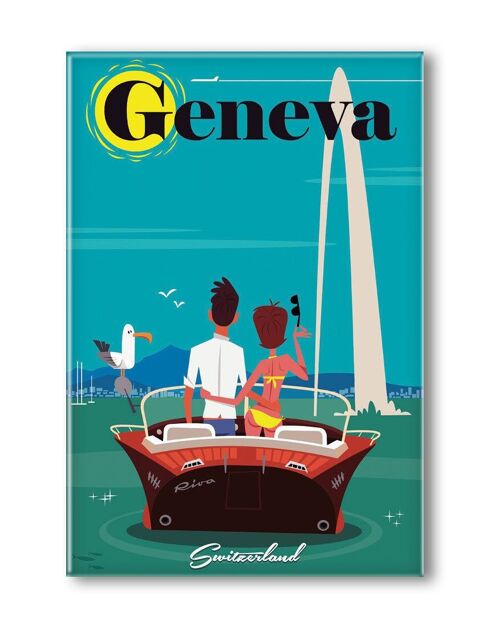 MAGNET GENEVA BOAT