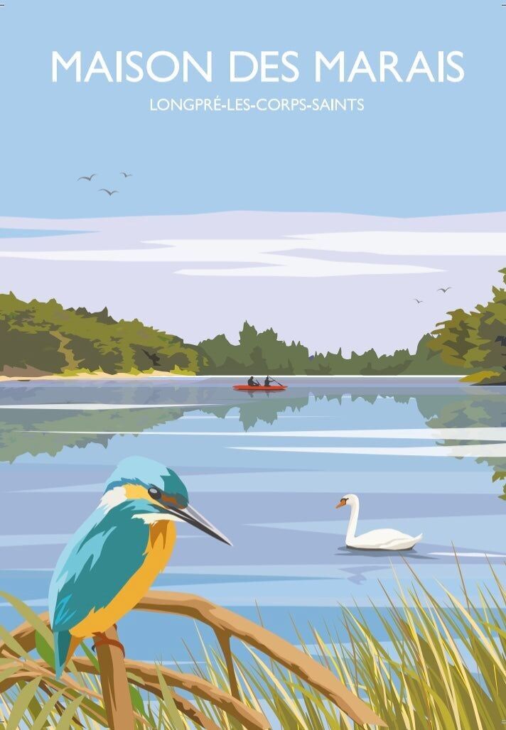 POSTKARTE DES MARSH HOUSE