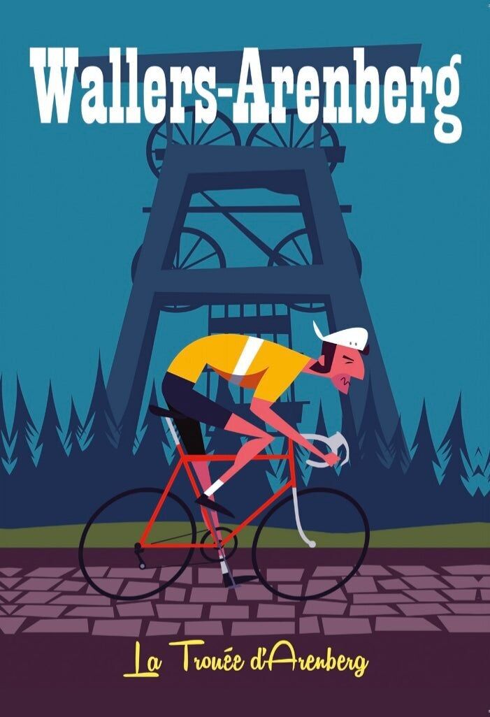 PARIS-ROUBAIX WALLERS-ARENBERG POSTCARD