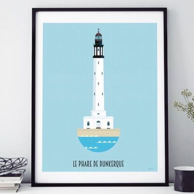 POSTER 18 CM PER 24 CM FARO DI DUNKIRK