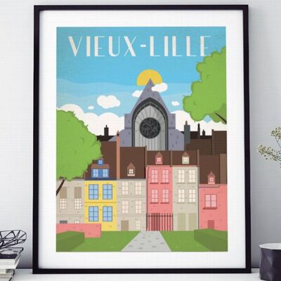 VECCHIO POSTER DI LILLE