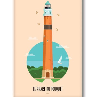 MAGNET LE TOUQUET LEUCHTTURM